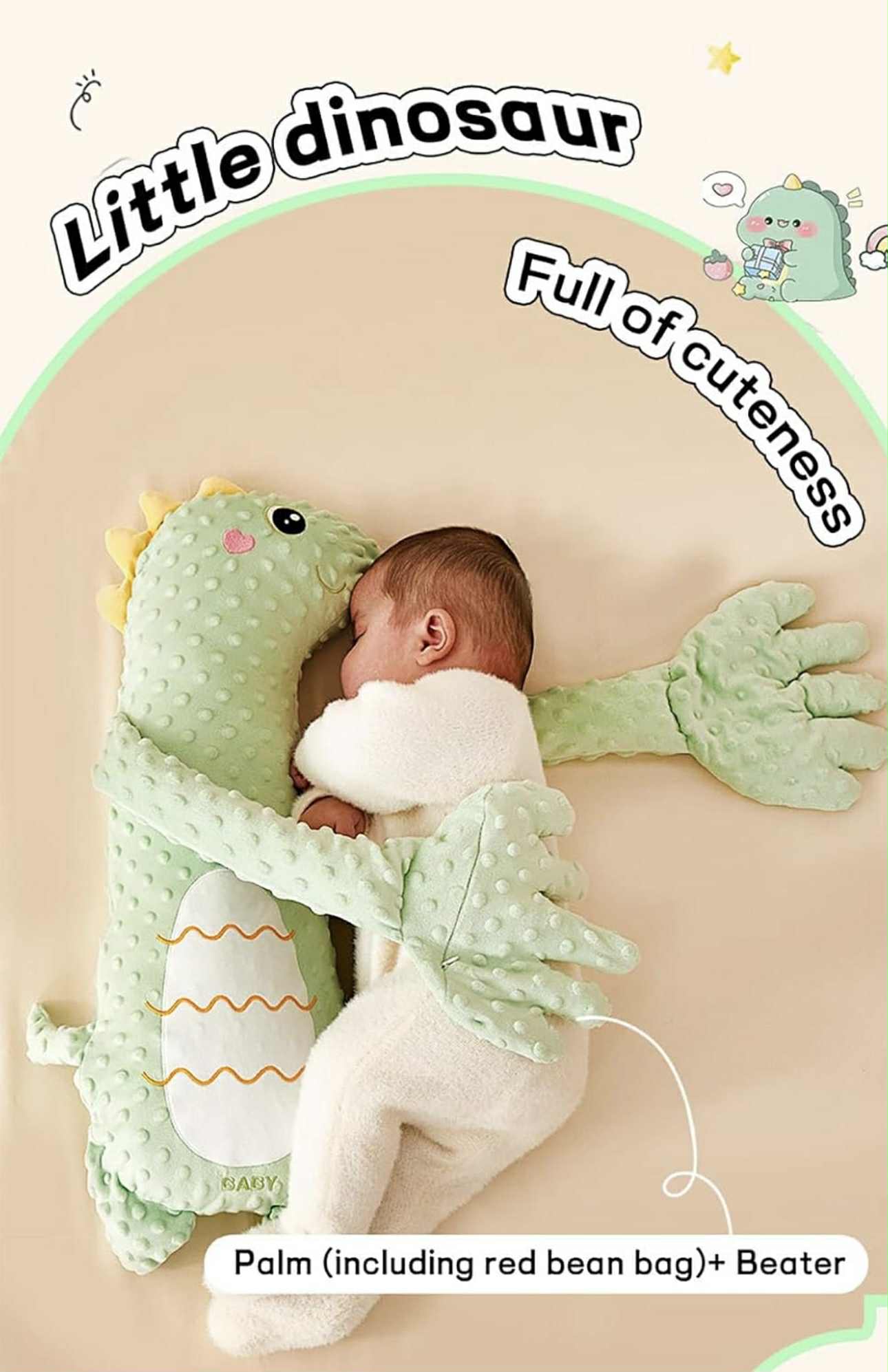 Baby Soothing Patting Pillow